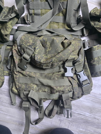 Image 3 pour Echte russische Tekhnikom 6sh117 Ratnik molle load carrying vest met double stack AK pouches en meer.