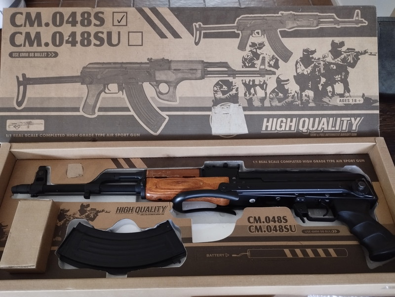 Image 1 for Mooie zgan Cyma CM 048S AK Style incl extras