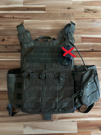 Afbeelding 3 van Uitgebreide Tactical Gear Set - Perfect voor Airsoft Enthousiasten!