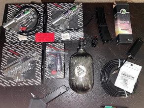 Imagen para HPA Bulk sale - Mancraft PDIK V3 HPA Engines , Armotech Carbon 1,1L tank + Ninja Reg, Glock / AAP Hpa adapter and more...!