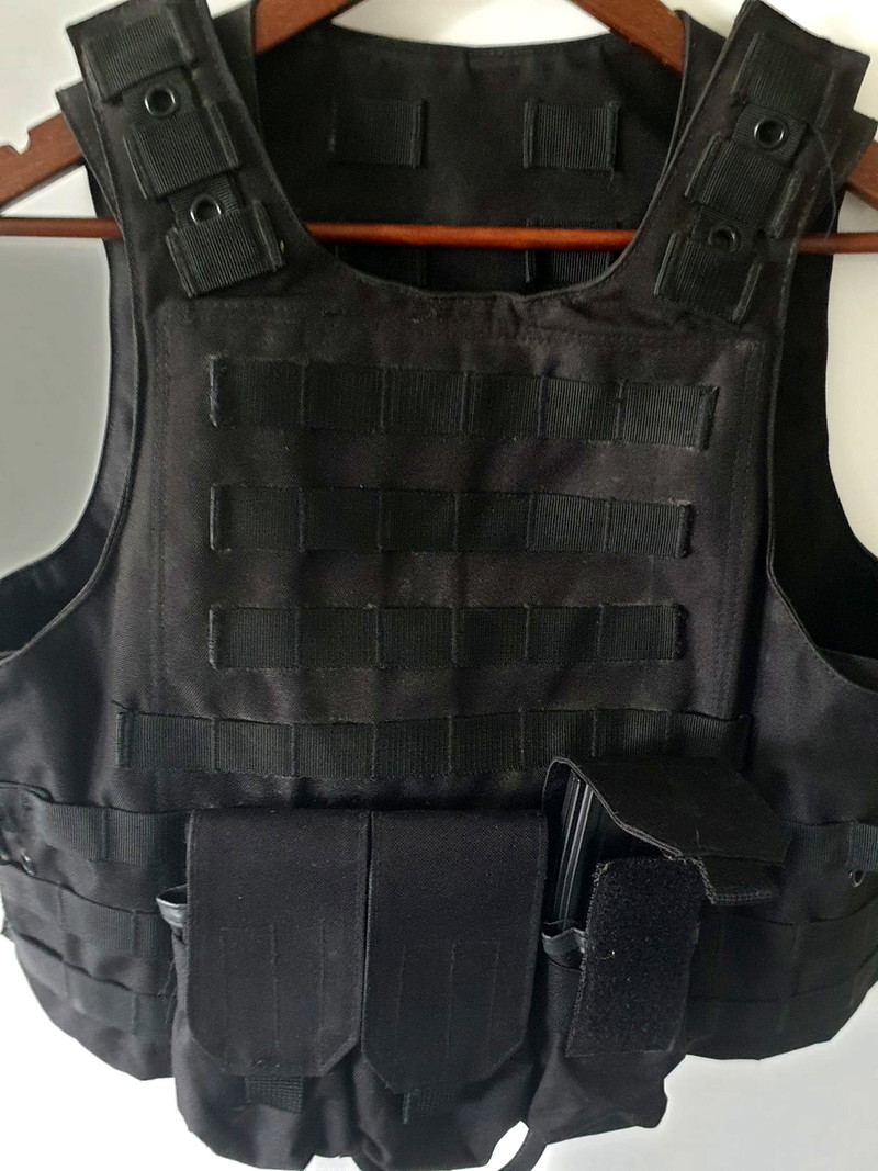 Afbeelding 1 van zwarte plate carrier