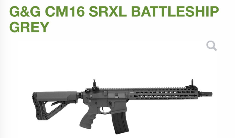 Imagen 1 de G&G special edition M16 aangeboden