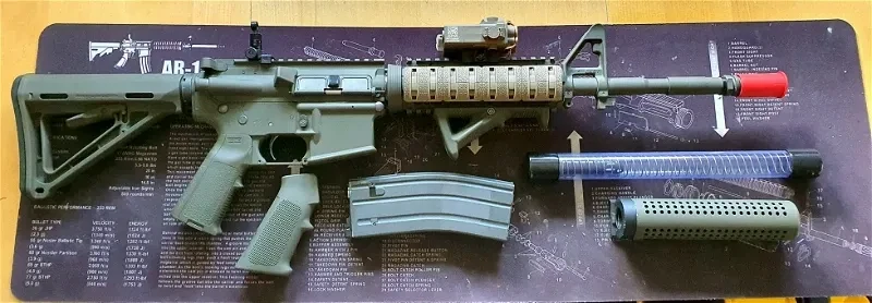 Image 1 pour Tokyo Marui Sopmod M4A1 MWS GBBR - Magpul OD Cerakote