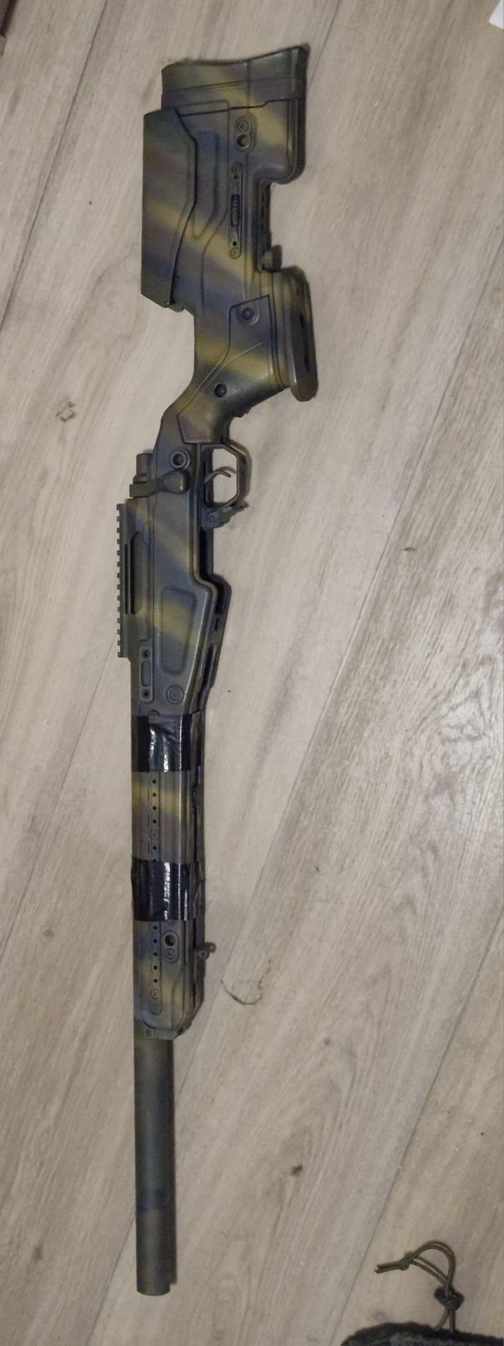 Afbeelding 1 van Action Army T10 LEFT HANDED BOLT body for HPA (VSR10 compatible)