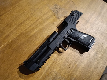 Bild 3 für DESERT EAGLE .50 AE BLACK FULL METAL | GBB | CYBERGUN ZGAN