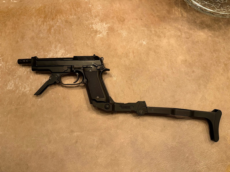 Bild 1 für ASG Beretta M93R +stock + 2 gbb +1hpa tapped