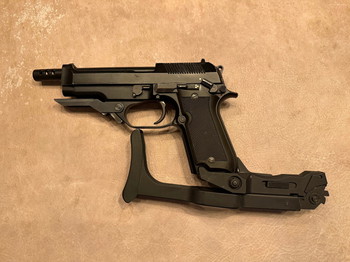 Bild 2 für ASG Beretta M93R +stock + 2 gbb +1hpa tapped