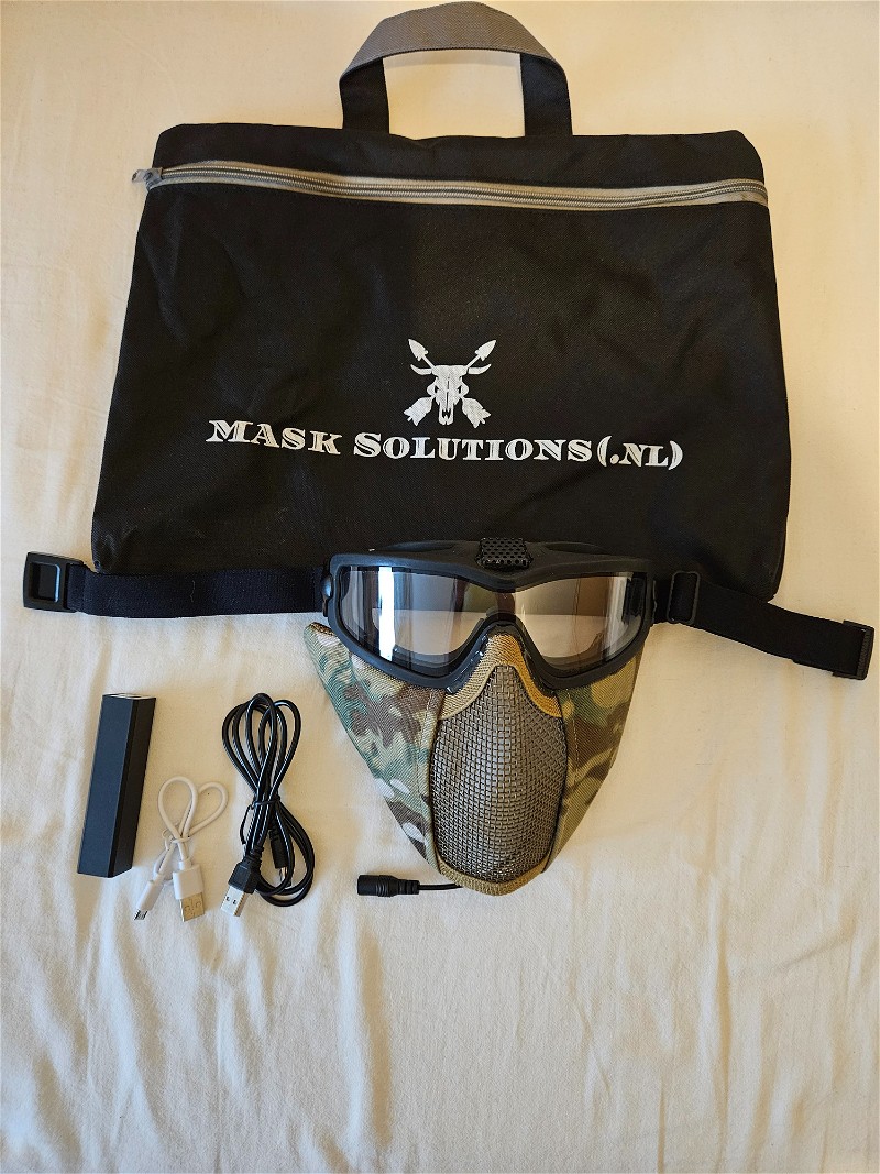 Image 1 pour Mask Solutions anti-fog full face mask
