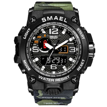 Image 4 for Military Watch BLACK/CAMO/GREEN | LED & Waterproof