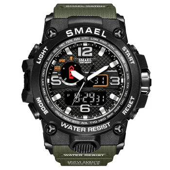 Bild 5 für Military Watch BLACK/CAMO/GREEN | LED & Waterproof