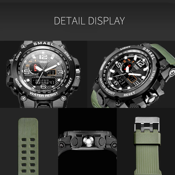 Image 6 for Military Watch BLACK/CAMO/GREEN | LED & Waterproof