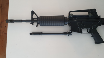 Afbeelding 4 van KJ Works M4 V2 GBBR (needs new Hopup), full metal, heavy blowback, NPAS filter installed, 6 mags (STANAG style)