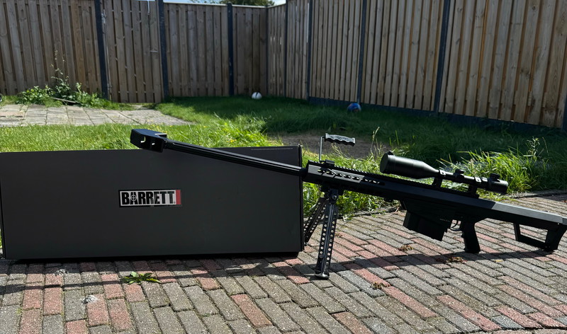 Afbeelding 1 van BARRETT M82A1 | BLACK | SNOW WOLF