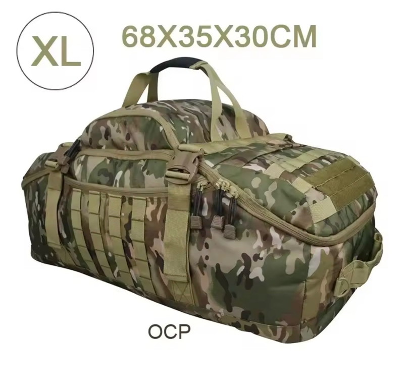 Image 1 for 80L Grote Duffel Bag Tactische Rugzak Outdoor Camping Tassen Molle Heren Rugzakken