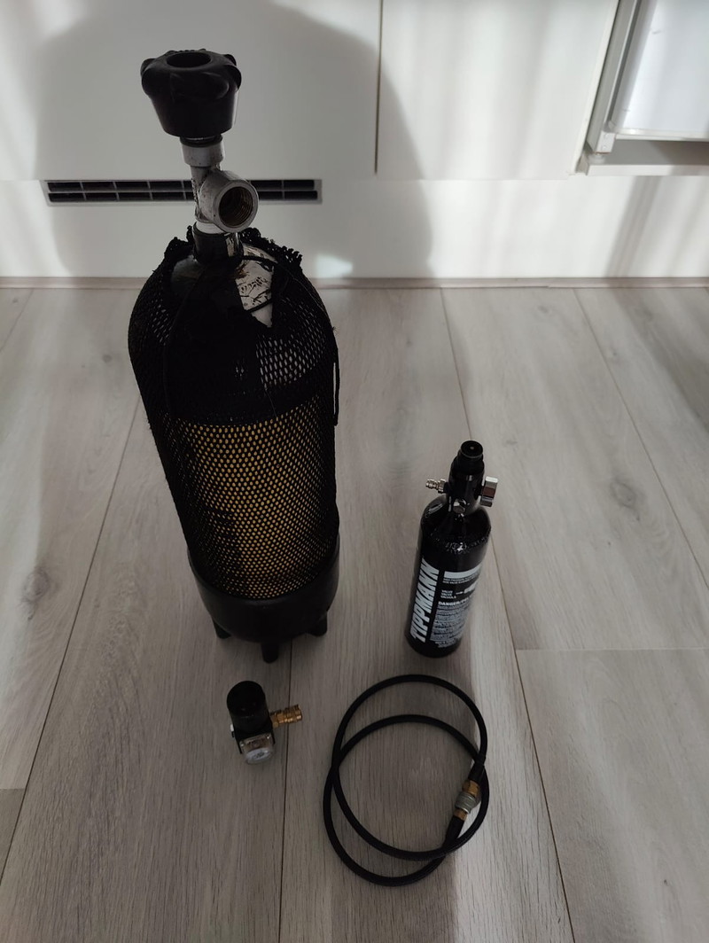 Image 1 pour hpa tank/regulator/hose