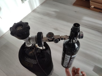 Image 3 pour hpa tank/regulator/hose