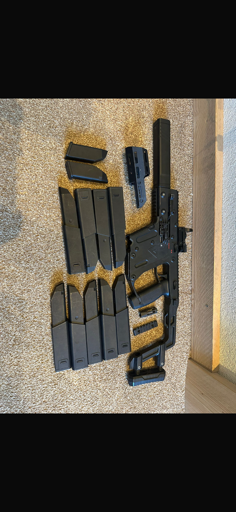 Image 1 pour Kriss Vector - Scorpion - Ssx303 - Cm16 SRS - Plate Carrier