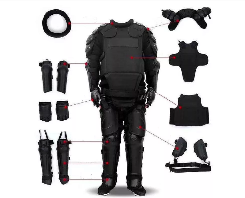 Imagen 1 de Interesse peiling Full Body hongkong Juggernaut riot police suit