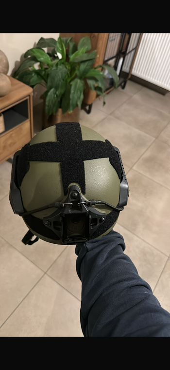 Afbeelding 4 van Pts mtek flux Olive helm