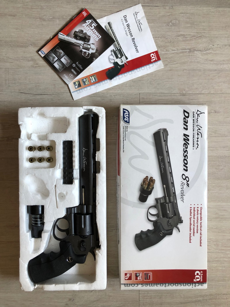 Image 1 for Dan Wesson 8 inch Revolver CO2