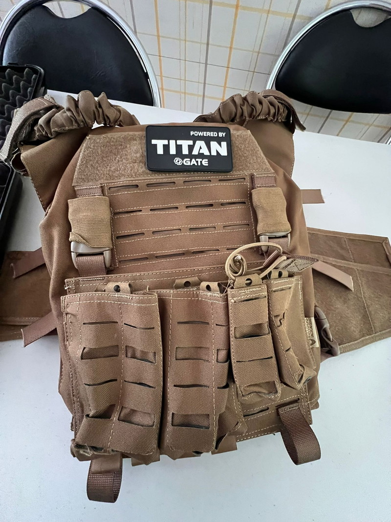 Imagen 1 de Gilet porte-plaques Bulldog Tactical Gear Kinetic - Coyote / M