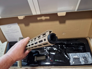Afbeelding 3 van Nieuwe full metal Evolution EVO M4 Recon in FDE (Cerakote)