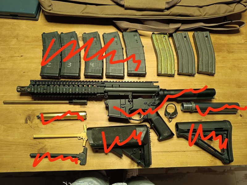 Image 1 pour Systema ptw parts