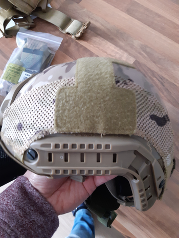 Afbeelding 2 van Helm cover multicam