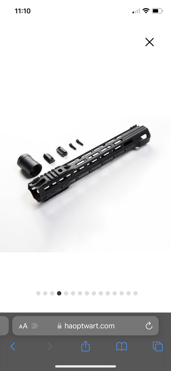 Afbeelding 2 van HAO HLR handguard voor AR15/M4 13.7 inch