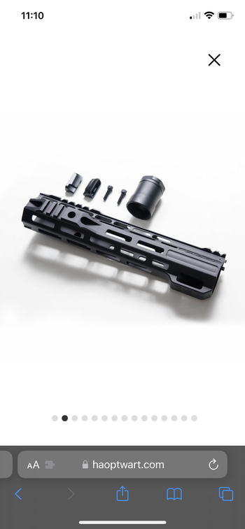 Bild 3 für HAO HLR handguard voor AR15/M4 13.7 inch