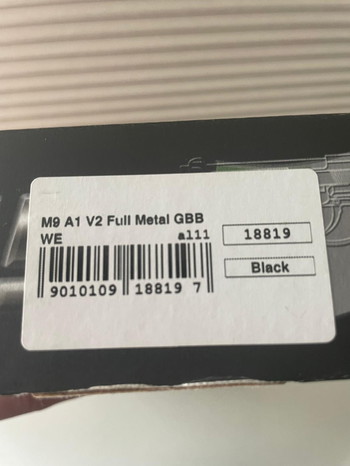 Image 5 pour M9 GBB Full Metal - Nieuwstaat + magazijnen!!!