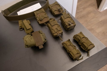 Image 3 for Tactical belt en pouches te koop dump pouch pistol mag grenade
