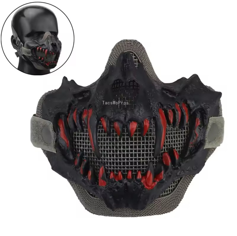 Afbeelding 1 van Tactical Skull Mask
