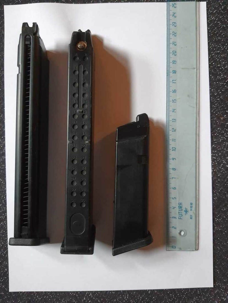 Image 1 pour We g17/g18c mags 2 extended 1 regular