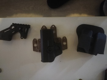 Image 2 for Glock 17, Holster, mag holder, atachrail, stock