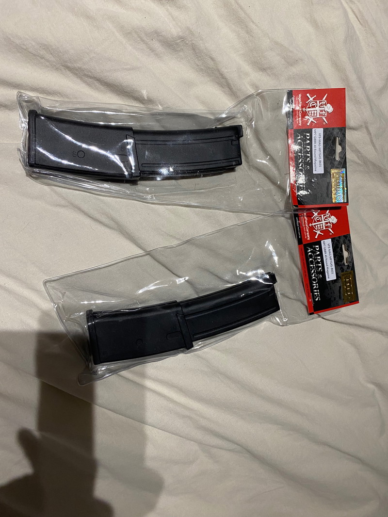 Image 1 for 2x nieuwe VFC MP7 GBB magazines