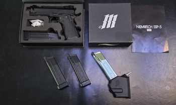 Image 2 for SSP5 (upgraded)+ 3 magazines (de betere TM mags) + Monk M4 adapter