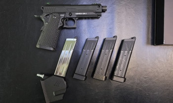 Image 3 for SSP5 (upgraded)+ 3 magazines (de betere TM mags) + Monk M4 adapter