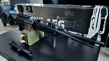 Imagen 2 de LCT PKP AEG + ZENITCO PARTS + 3-9X OPTIC + ORIGINAL BOX!