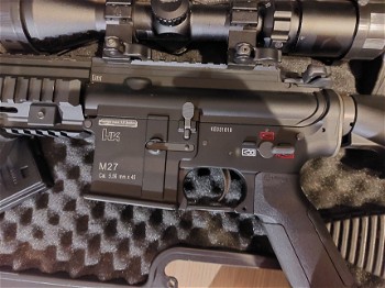 Image 2 for UMAREX H&K M27 marksman rifle met veel accesoires
