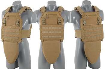 Image 3 for Plate carrier groin protector olive drab