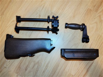 Afbeelding 2 van S&T M1918 BAR externals bipod en carry handle faux wood