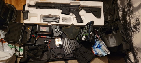 Afbeelding van Umarex HK416-A5 AEG + accessoires en kleding