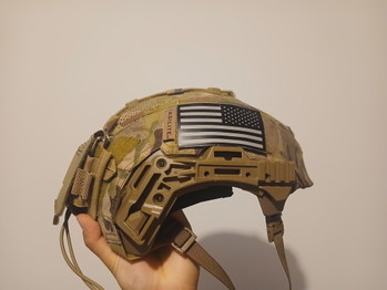 Afbeelding 3 van TEAM WENDY EXFIL LTP BUMP helmet size M/L with agilite helmet cover multicam