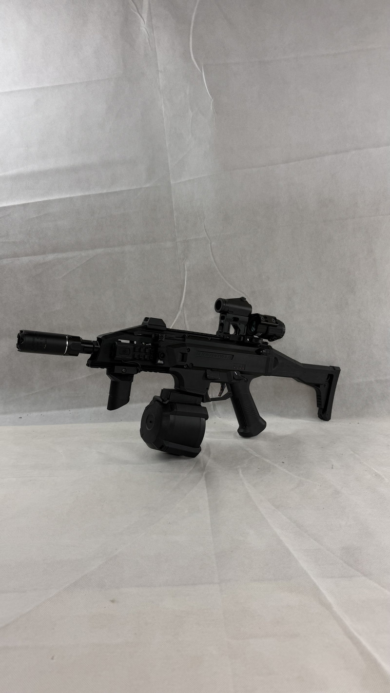 Image 1 for Drummag met Novitac ScorpionEVO adapter.