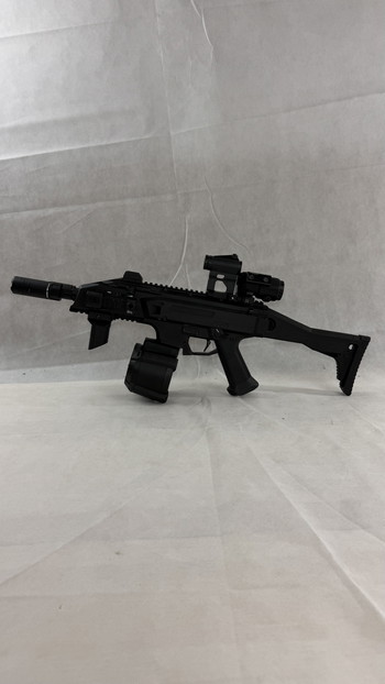 Image 2 for Drummag met Novitac ScorpionEVO adapter.