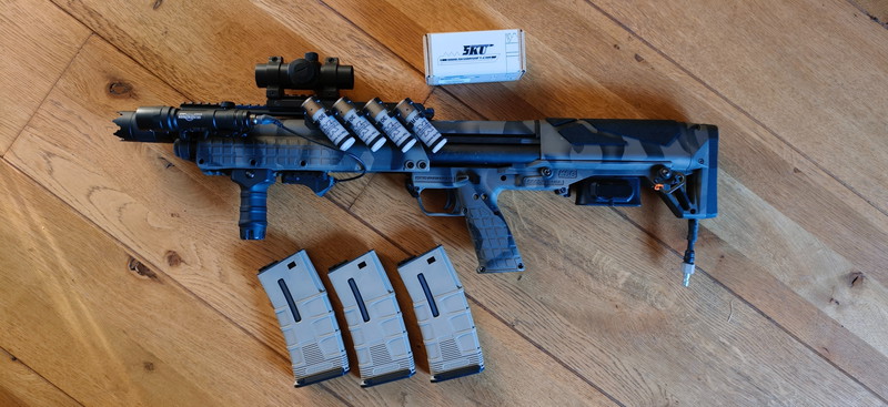 Image 1 for Tokyo marui KSG op HPA met M4 adapter