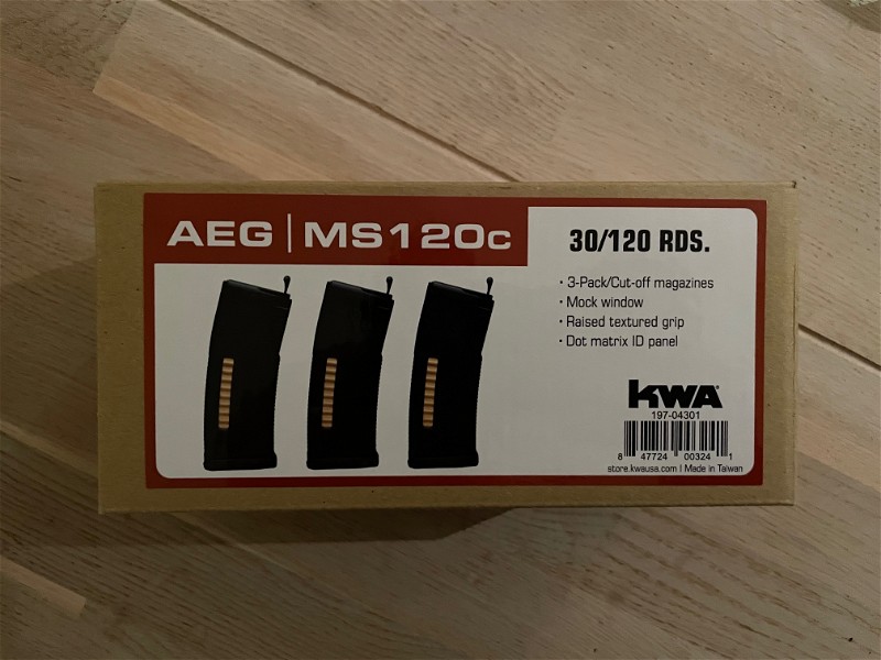 Image 1 pour 3-pack KWA MS120c
