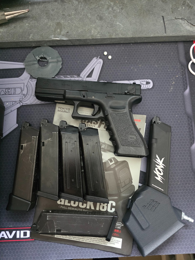 Afbeelding 1 van Tm g18c met monk hpa adapter