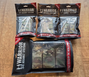 Imagen 5 de Warrior Assault Systems Laser cut mag pouches in Multicam
